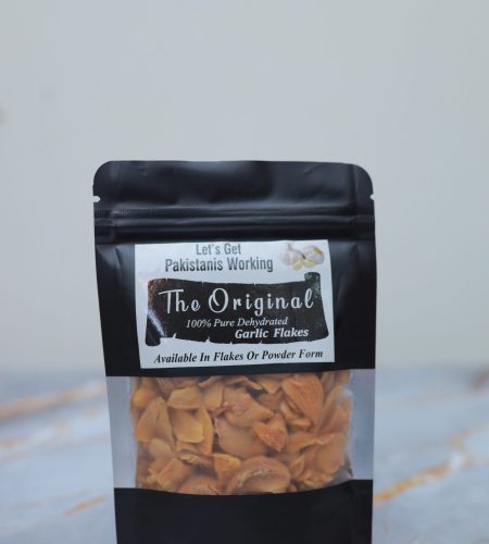 Garlic dehydrated flakes